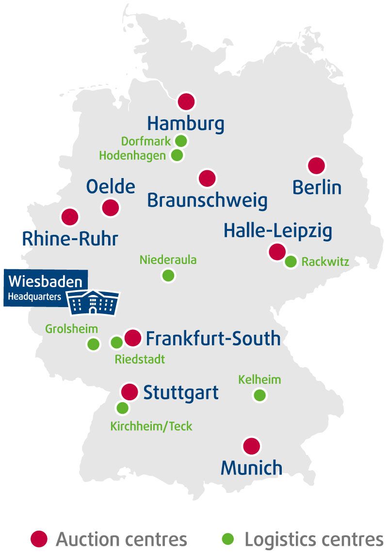 Map Germany